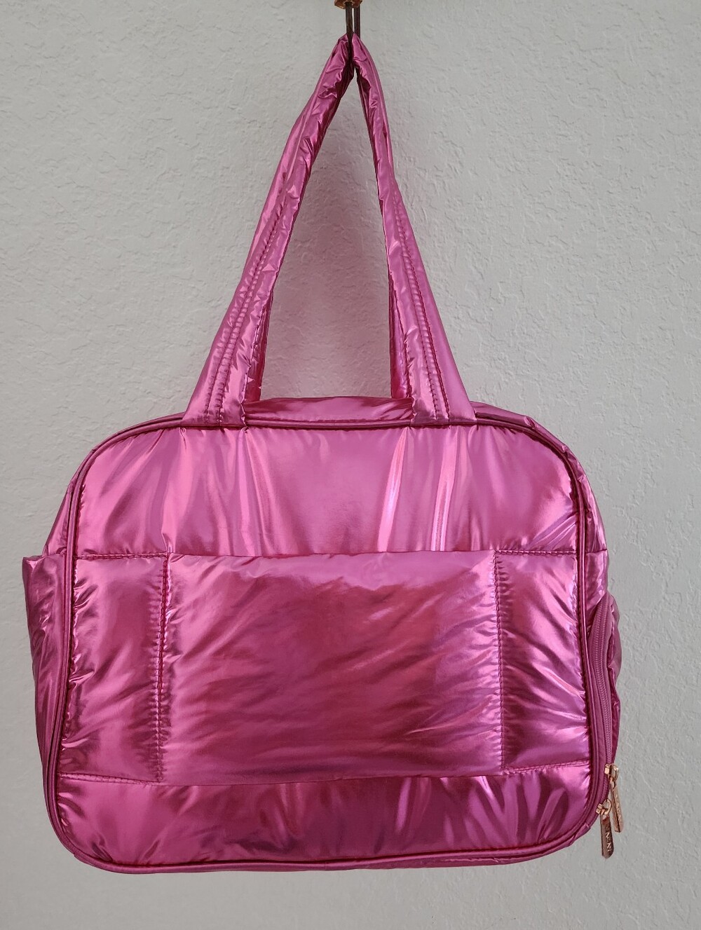 VACAY | Metallic Pink Women’s Tote Bag